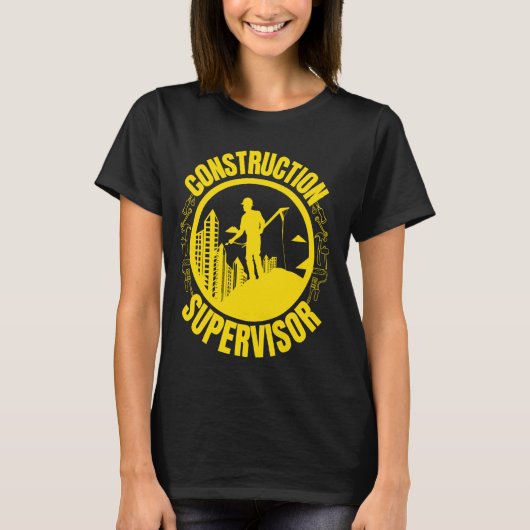 Bemiddelingsstructuur voor de functie van bouwtoez t-shirt (Voorkant)