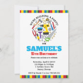 Bemiddelingstools voor de bouw op zaterdag kaart (Voorkant)