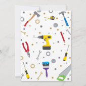 Bemiddelingstools voor de bouw op zaterdag kaart (Achterkant)