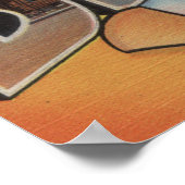 Bemidji, Minnesota - Grote lettertjes Poster (Hoek)