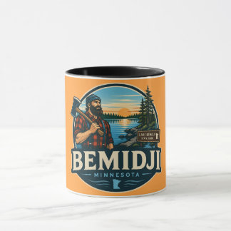 Bemidji Minnesota Paul Bunyan Landelijke Noordwoud Mok