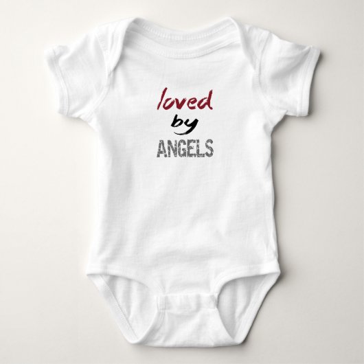 Bemind door engelen Baby Creeper Romper (Voorkant)