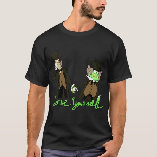 Beminde Jezelf (Dr.Jekyll en Mr.Hyde) T-shirt (Voorkant)