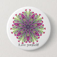 Beminde jezelf mandala bloemen