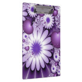 Beminnen Abstracte Bloemen & Harten Fractal Klembord (Rechts)