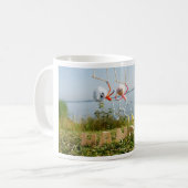 Bemoedigende fubby vibe. koffiemok (Voorkant links)