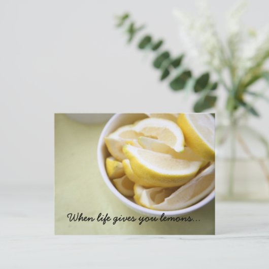 bemoedigende nota briefkaart (Staand voorkant)