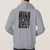 Bemoei de geest en bespaar het lichaam hoodie (Achterkant)