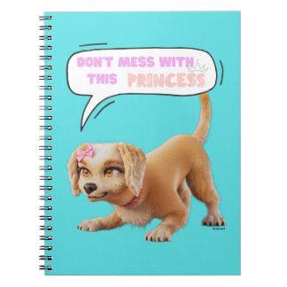 Bemoei je niet met deze prinses notitieboek