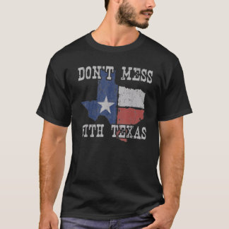 Bemoei je niet met Vintageeas Longhorn Lone Star S T-shirt