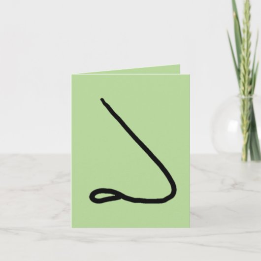 Bemoeiziek enkel omdat het Denken van het Hallo Kaart (Voorkant)