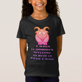 Bemoeizieke BILLY geit T-shirt