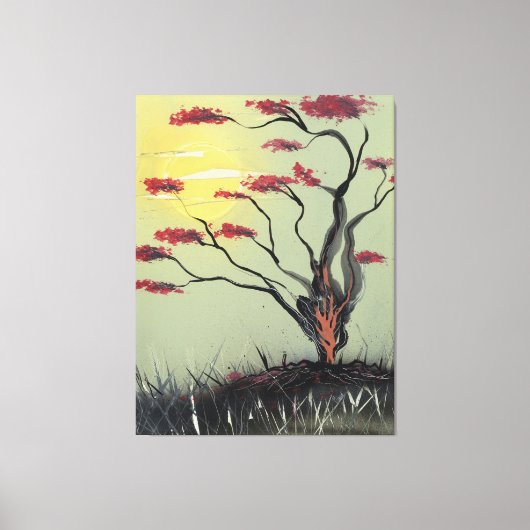 Bemonstering in het zonlicht canvas afdruk (Voorkant)