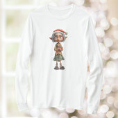 Bemused Grandma Christmas Elf Mannen T-shirt