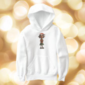 Bemused Oma Christmas Elf Boy's Hoodie