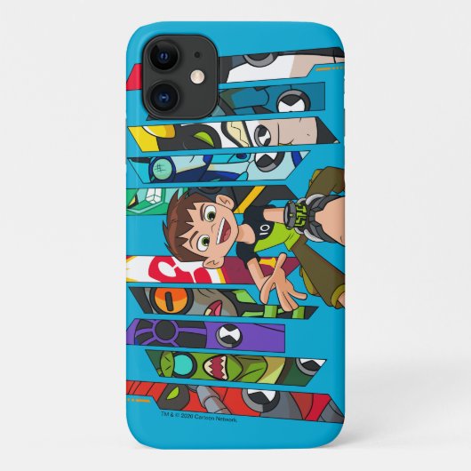 Ben 10 Alien Collectie Graphic Case-Mate iPhone Case (Achterkant)