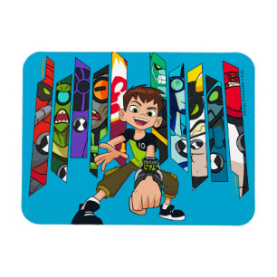 Ben 10 Alien Collectie Graphic Magneet