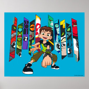 Ben 10 Alien Collectie Graphic Poster