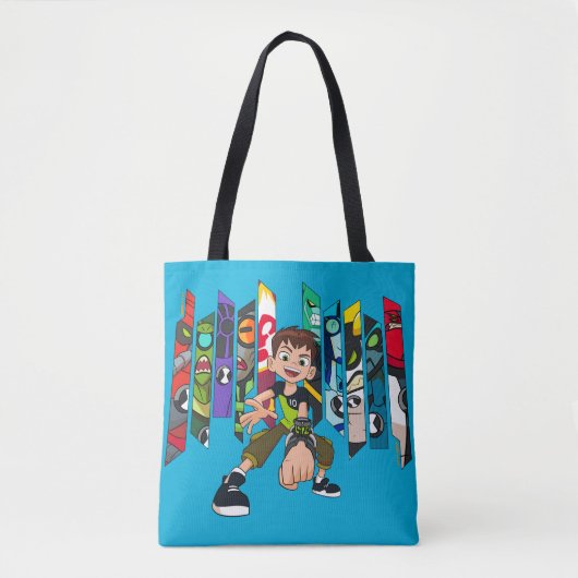 Ben 10 Alien Collectie Graphic Tote Bag (Voorkant)