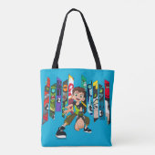 Ben 10 Alien Collectie Graphic Tote Bag (Achterkant)