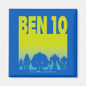 Ben 10 Alien Line-up Logo Magneet (Voorkant)