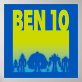 Ben 10 Alien Line-up Logo Poster (Voorkant)