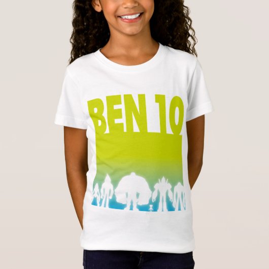 Ben 10 Alien Line-up Logo T-shirt (Voorkant)