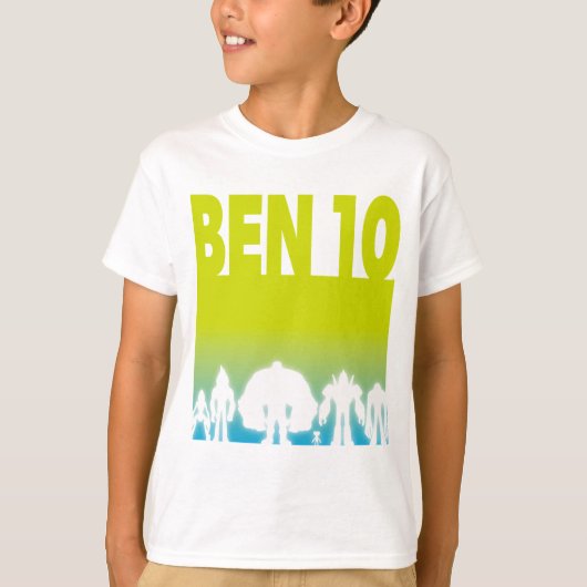 Ben 10 Alien Line-up Logo T-shirt (Voorkant)