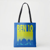 Ben 10 Alien Line-up Logo Tote Bag (Voorkant)