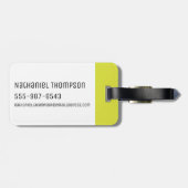 Ben 10 Alien Logo Bagagelabel (Achterkant horizontaal)