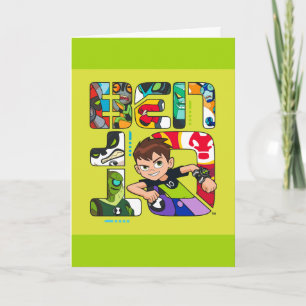 Ben 10 Alien Logo Kaart