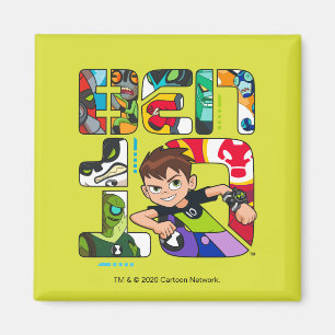 Ben 10 Alien Logo Magneet