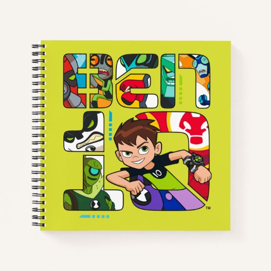 Ben 10 Alien Logo Notitieboek (Voorkant)