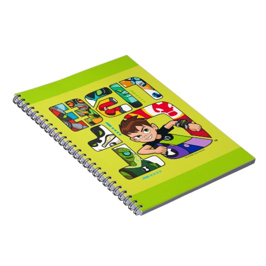 Ben 10 Alien Logo Notitieboek (Rechterzijde)
