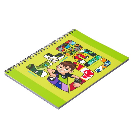 Ben 10 Alien Logo Notitieboek (Linkerzijde)