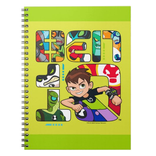 Ben 10 Alien Logo Notitieboek (Voorkant)