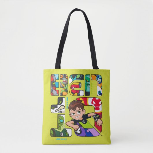 Ben 10 Alien Logo Tote Bag (Voorkant)