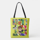 Ben 10 Alien Logo Tote Bag (Achterkant)