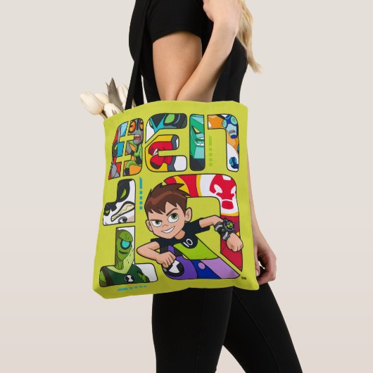 Ben 10 Alien Logo Tote Bag (Dichtbij)