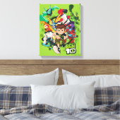 Ben 10 Alien Rush Graphic Canvas Afdruk (Insitu (Slaapkamer))