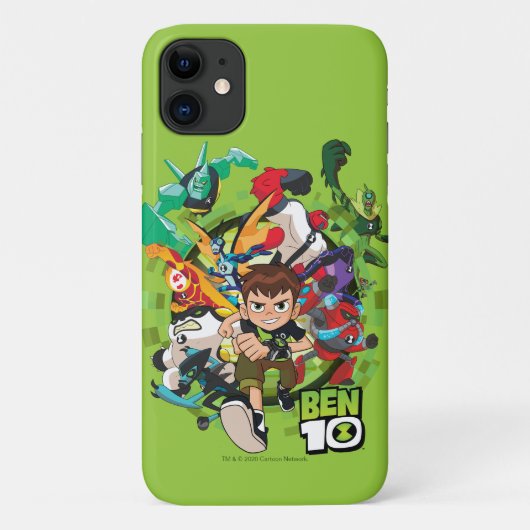 Ben 10 Alien Rush Graphic Case-Mate iPhone Case (Achterkant)