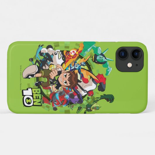 Ben 10 Alien Rush Graphic Case-Mate iPhone Case (Achterkant (horizontaal))