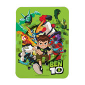 Ben 10 Alien Rush Graphic Magneet (Verticaal)