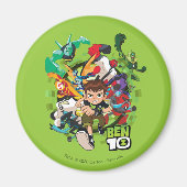 Ben 10 Alien Rush Graphic Magneet (Voorkant)