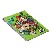 Ben 10 Alien Rush Graphic Notitieboek (Rechterzijde)
