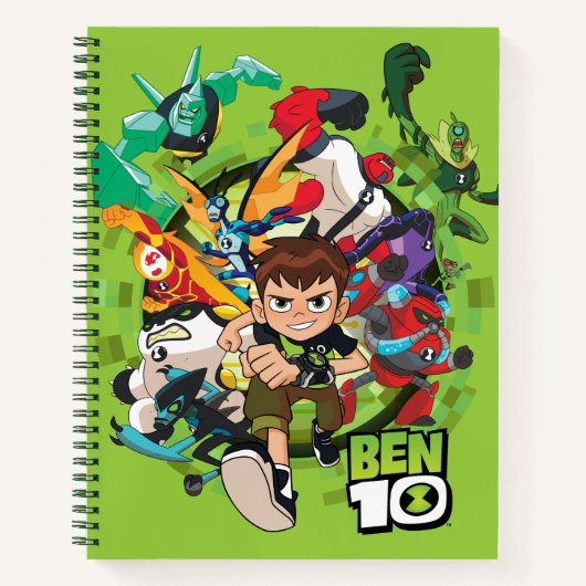Ben 10 Alien Rush Graphic Notitieboek (Voorkant)