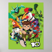 Ben 10 Alien Rush Graphic Poster (Voorkant)
