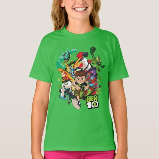 Ben 10 Alien Rush Graphic T-shirt (Voorkant)