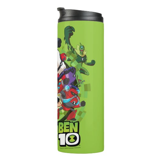 Ben 10 Alien Rush Graphic Thermosbeker (Geroteerd rechts)
