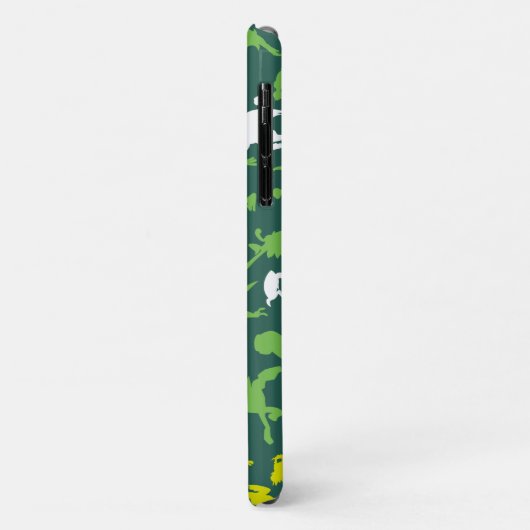 Ben 10 Alien Shape Pattern Case-Mate iPhone Case (Achterkant/links)